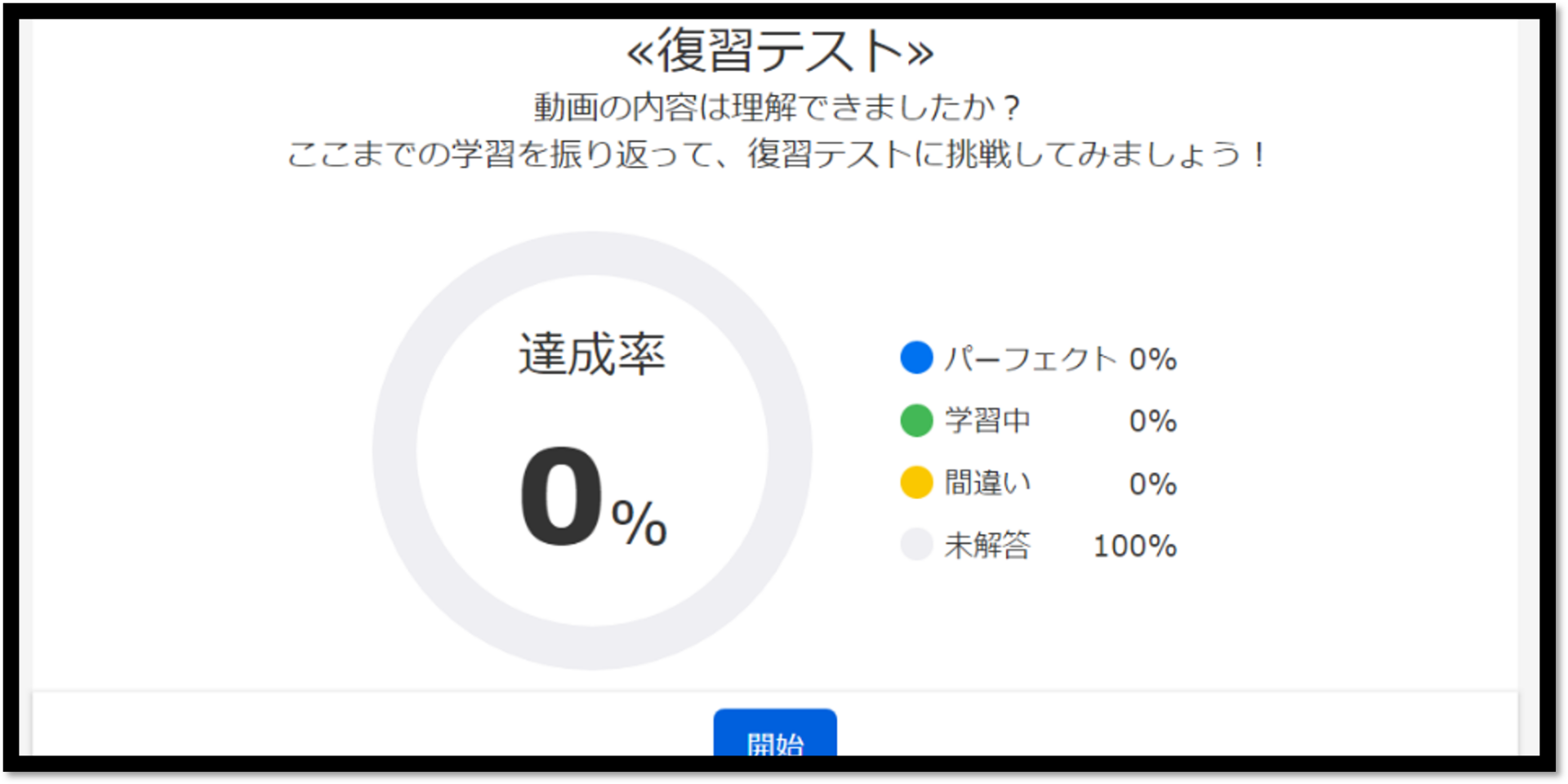 テスト画面